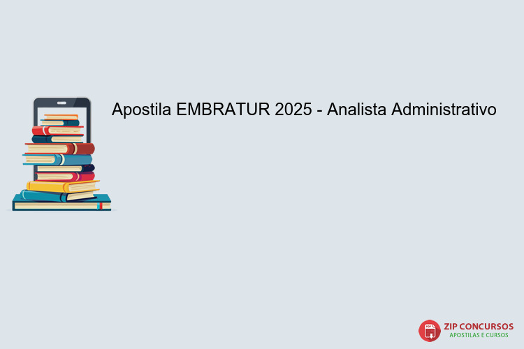 Apostila EMBRATUR 2025 - Analista Administrativo