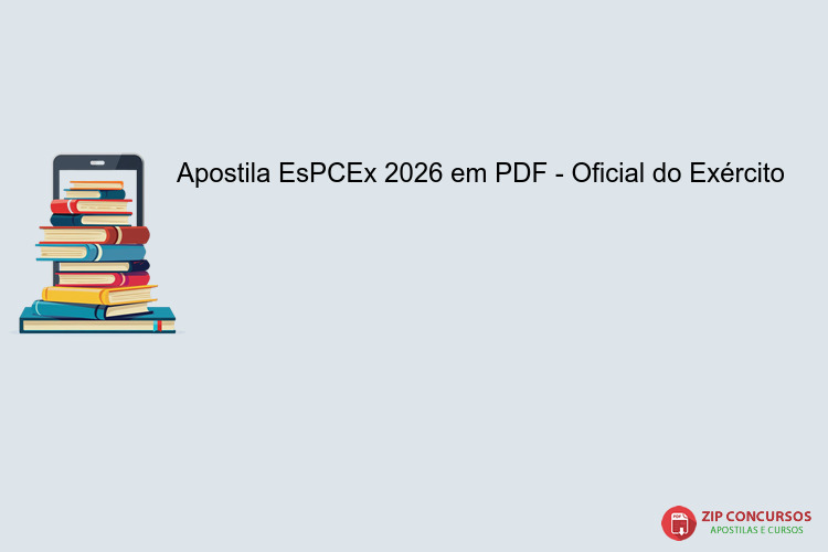 Apostila EsPCEx 2026 em PDF - Oficial do Exército