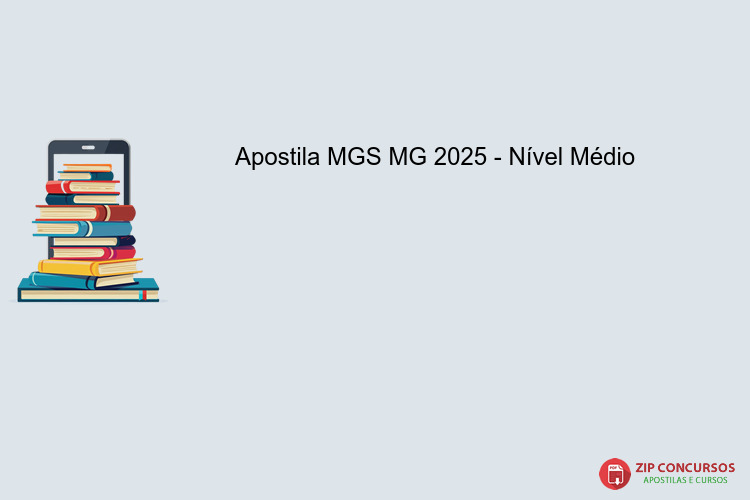 Apostila MGS MG 2025 - Nível Médio