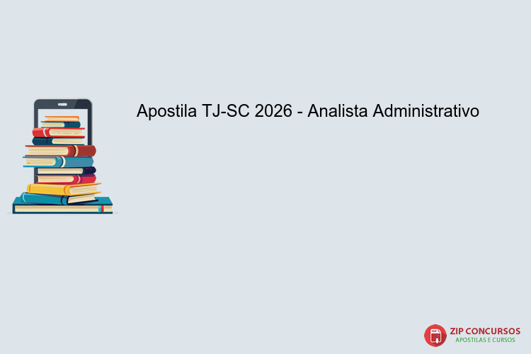Apostila TJ-SC 2026 - Analista Administrativo