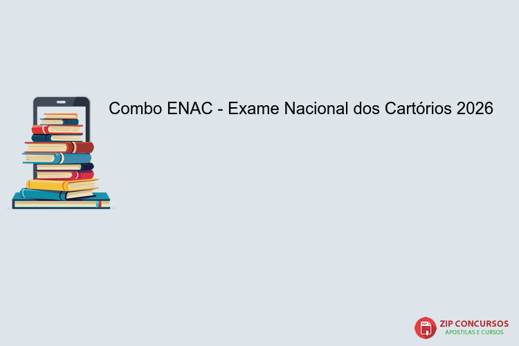 Combo ENAC - Exame Nacional dos Cartórios 2026