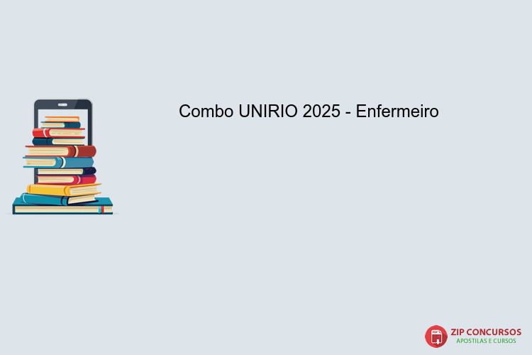 Combo UNIRIO 2025 - Enfermeiro