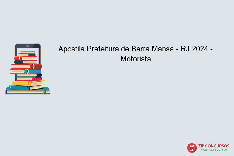 Apostila Prefeitura de Barra Mansa - RJ 2024 - Motorista